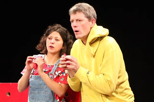 Johanna Hainz und Aleksander Tolmaier verstanden sich prächtig | Foto: Gerhard Langmann