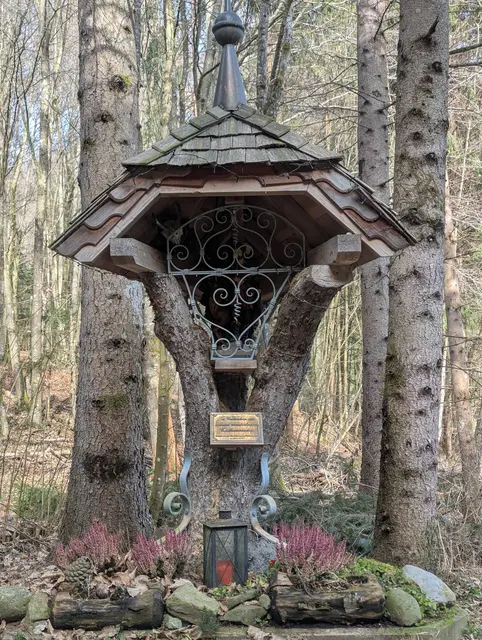 Die Andacht findet beim Hubertuskreuz in Reifnitz statt.  | Foto: Gemeinde Maria Wörth