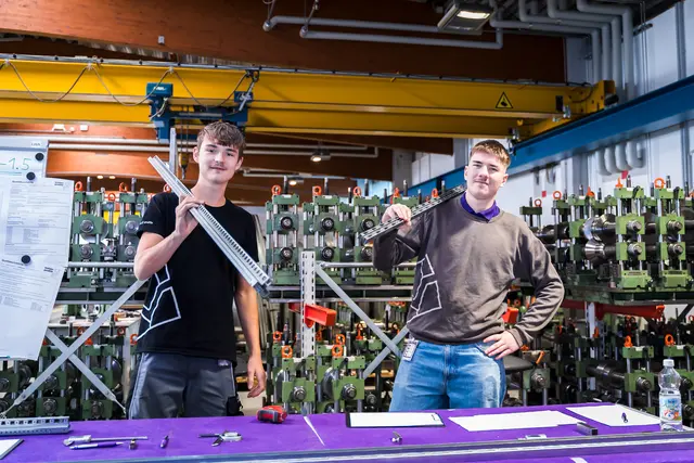 Lehrlingstag bei Welser Profile: Die verschiedenen Ausbildungsmöglichkeiten standen in Gresten im Fokus. | Foto: Welser Profile GmbH