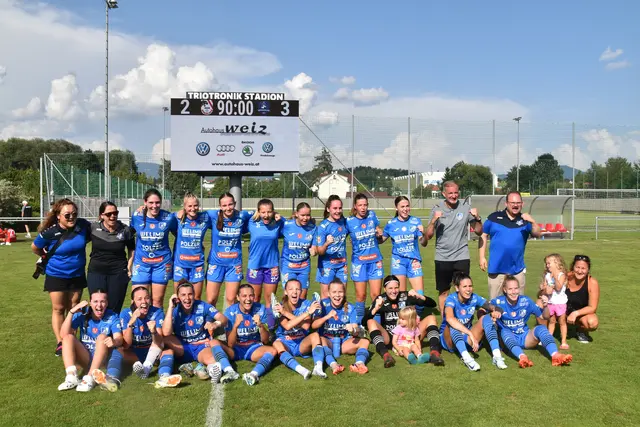 Die SPG Südburgenland/TSV Hartberg bejubelte einen 3:2-Auswärtssieg in Krottendorf. | Foto: Michael Strini