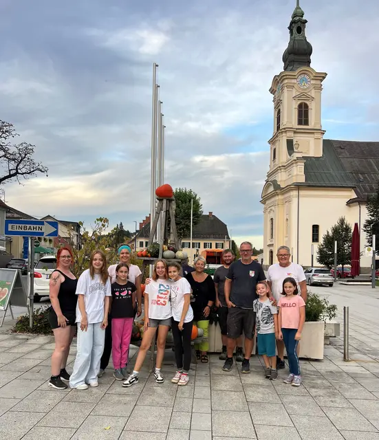 Die Marktgemeinde Wies ist dank der Kinder herbstlich geschmückt. | Foto: Marktgemeinde Wies