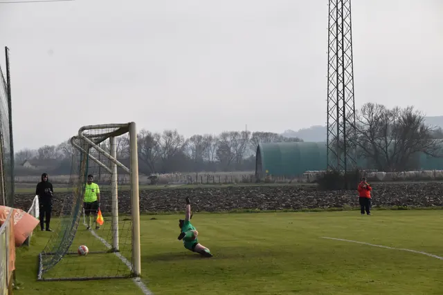 Der Ball ist im Netz - 2:1 für Südburgenland | Foto: Michael Strini