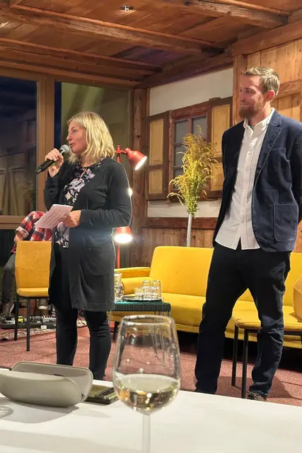 Grußworte kamen von Sebastian Schlögl, wirtschaftlicher Heimleiter und Sandra Chizzali, Pflegedienstleitung des Hauses Sebastian. | Foto: Haus Sebastian