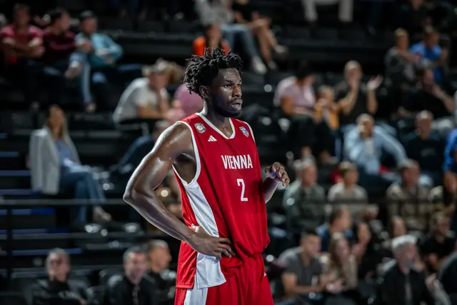 Hunter Samuel Andrew bei der Niederlage in Serbien. | Foto: Spartak Office Shoes/Mirjam Jegic Patarcic