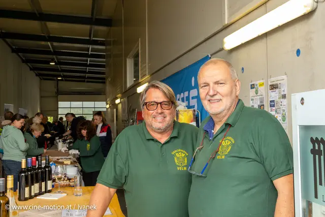 Thomas Breitenfelder und Gerhard Steyrer, die Haupt-Organisatoren des Frühshoppens (vlnr). | Foto: www.cine-motion.at / Ivanek