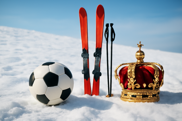 Fussballkaiser oder Abfahrtskaiser-wer war zuerst? | Foto: Grafik: W. Preitler