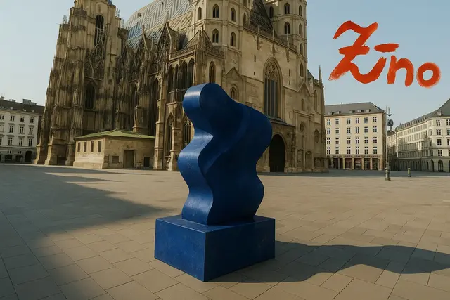 Der Wiener Künstler Zino Weinstein hat mit seinem Projekt „Volksbegehren des Geistes“ eine Initiative für die Errichtung einer Corona-Gedenksäule gestartet.
 | Foto: Zino Weinstein