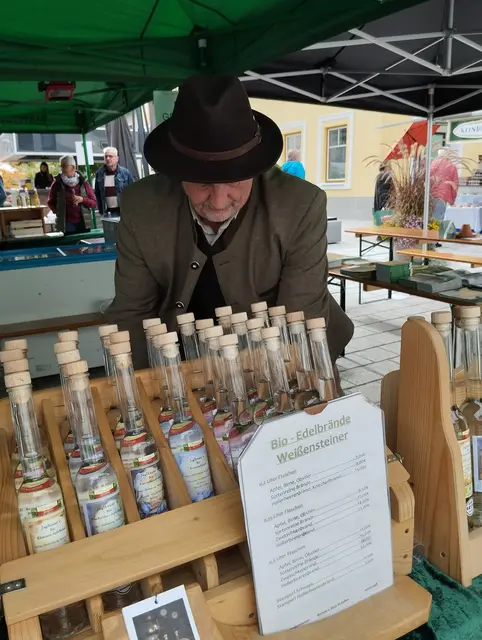 Spezialität aus der Region: Edelbrände vom Jaglbauern | Foto: Veronika Frank