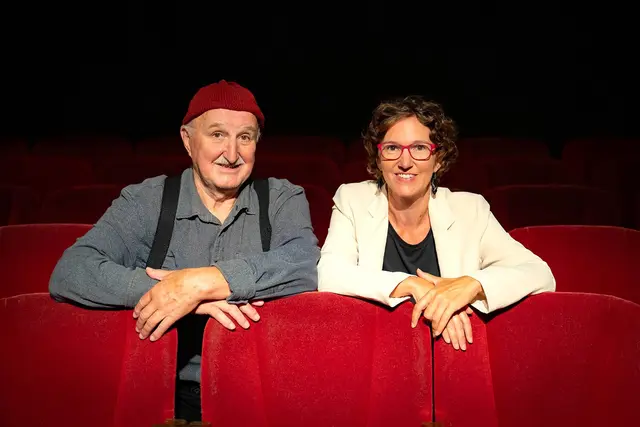 Matthias und Waltraud Hochradl vom Theater Holzhausen. | Foto: Hannelore Kirchner