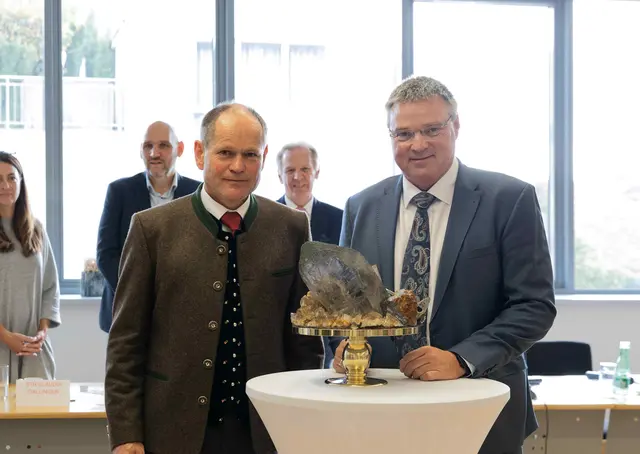 Bgm. Peter Suntinger, Bgm. Abg. z. NR Wolfgang Kocevar
 | Foto: Stadtgemeinde Ebreichsdorf