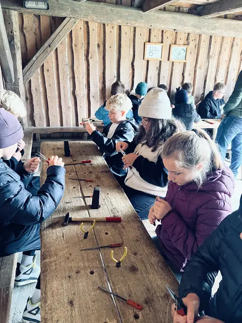 Das Freilichtmuseum vermittelt auf anschauliche Weise das Leben der Kelten vor über 2.500 Jahren. | Foto: Sport/Mittelschule St. Valentin