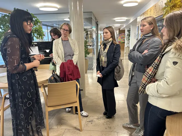 Es standen auch Termine und Besuche bei Unternehmen und Organisationen auf der Tagesordnung. | Foto: BV14