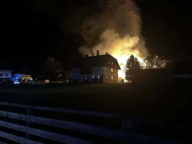 170 Florianis standen im Einsatz. | Foto: Freiwillige Feuerwehr Rennweg am Katschberg