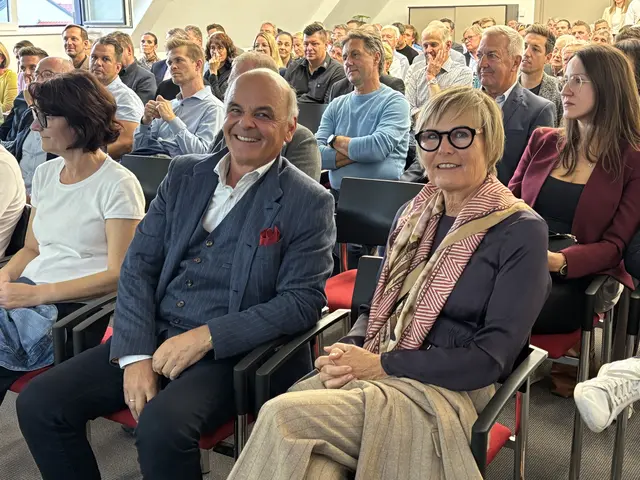 Michaela und Beppo Altenburger waren schon gespannt auf den Abend. | Foto: B. Gady