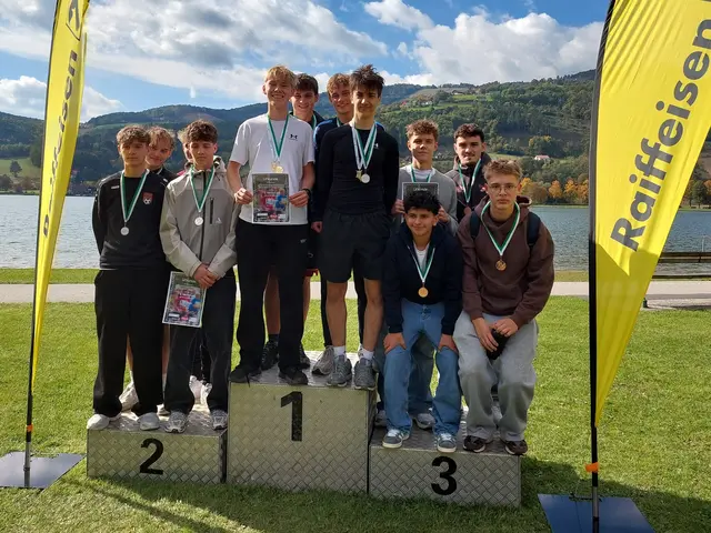 Auch die Deutschlandsberger Burschen waren im Team am schnellsten unterwegs: im Jahrgang 2008 ... | Foto: BG/BORG Deutschlandsberg