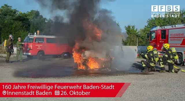 Die Freiwillige Feuerwehr Baden-Stadt feiert 160 Jahre. | Foto:  Freiwillige Feuerwehr Baden-Stadt