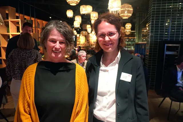 Gudrun Pechtl und Stephanie Basetti betreuen gemeinsam die Agenden des Quartiersmanagement Rossau.