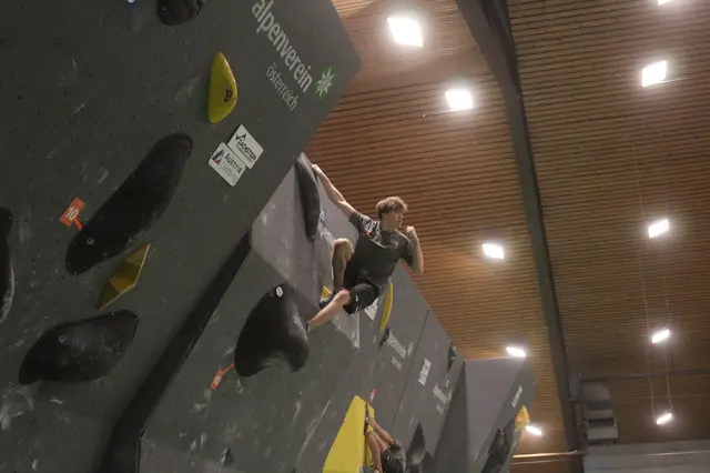 Simon Tauber schafft es ganz nach oben. | Foto: Elisa Schütz