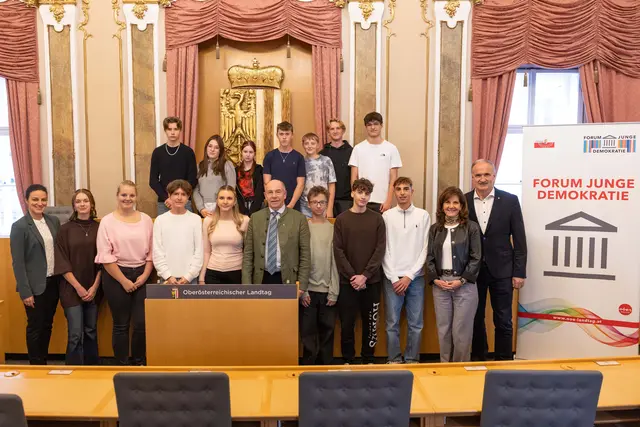 Die 2 A/B der HAK Lambach.  | Foto: Spenlingwimmer