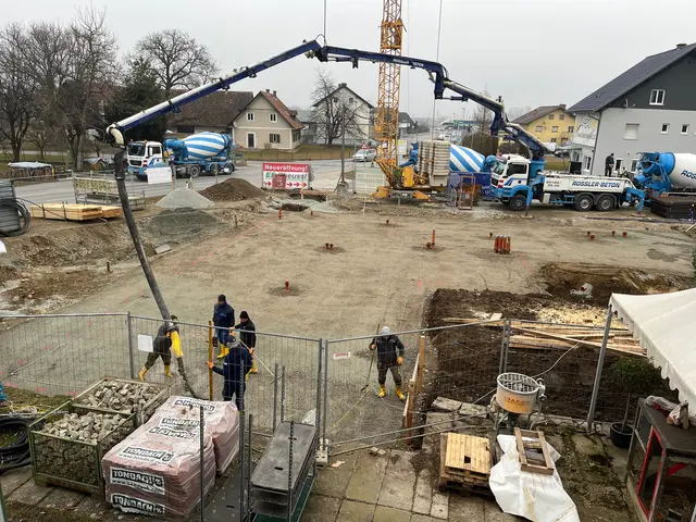 Von Anfang Februar bis Mitte September wurde gebaut. | Foto: Pinter