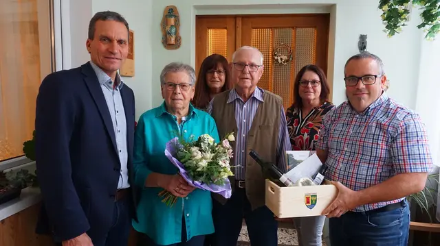 Helene und Herbert Czink feierten den 60. Hochzeitstag. | Foto: Gemeinde
