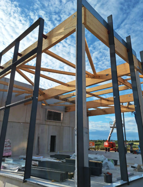 Der W4 Business Campus im Gewerbegebiet Horn setzt ein Zeichen für moderne Architektur und nachhaltige Standortentwicklung. | Foto: W4 Business Campus