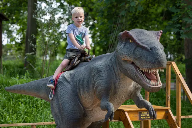 Das Dinoland Katzenberg lädt zum Saisonfinale. | Foto: Dinoland/Gruss