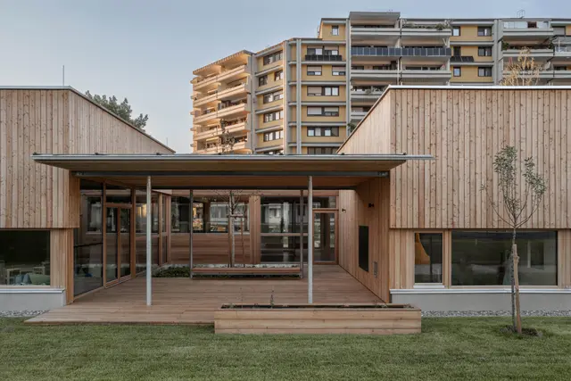 Kindergarten Leoben – Mühltal (Auszeichnung Export) | Foto: Hohengasser Wirnsberger Architekten