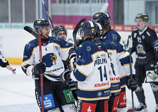 Die Adler feierten Schützenfest gegen Meran. | Foto: KEC