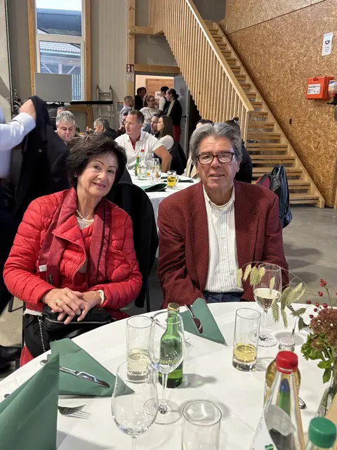 Robert Ribul und Gattin folgte ebenso der Einladung. | Foto: Brigitte Gady