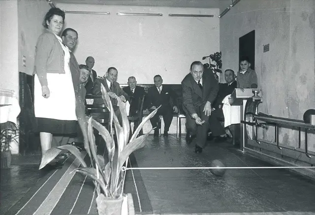 Die ehemalige Kegelbahn im Gasthof "zum weißen Rössl". | Foto: Hermann Vinzenz