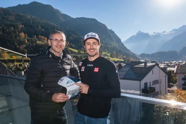 Thomas Maierhofer (Vorstand, Gletscherbahnen Kaprun AG) und Stefan Brennsteiner (ÖSV) | Foto: Johannes Radlwimmer