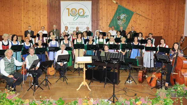 Mit großer Freude beging der Gesangsverein St. Marein im Mürztal sein 100-jähriges Jubiläum. | Foto: Gustav Preinsperger