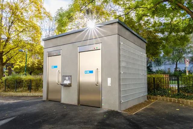 Es fehlt ein Wickeltisch im öffentlichen WC. | Foto:  Shervin Sardari/BV8