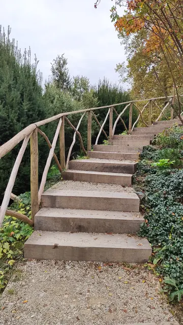 eine hübsche Treppe führt hinauf... | Foto: I.Wozonig