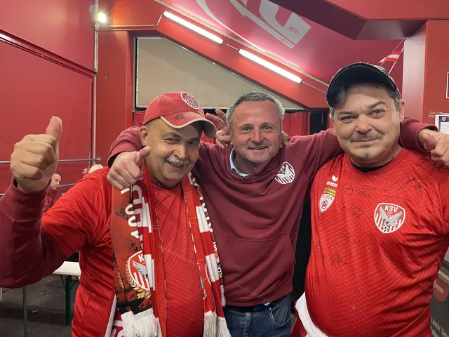 Freude über einen Punkt, aber auch Ärger über Schiedsrichterentscheidungen. | Foto: Gaube