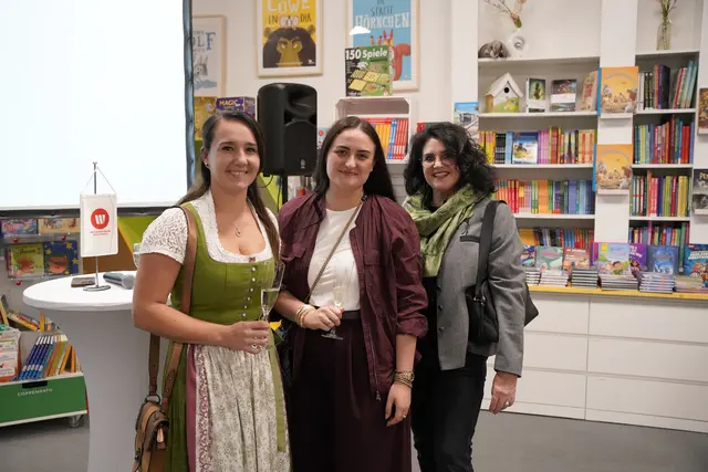Beim Wirtschaftsbund-Empfang in der Buchhandlung im Donaupark Mauthausen. | Foto: Wirtschaftsbund Mauthausen