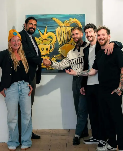 Nina Behrendt, Immanuel Fiausch und das Künstlertrio. | Foto: TVB Golling