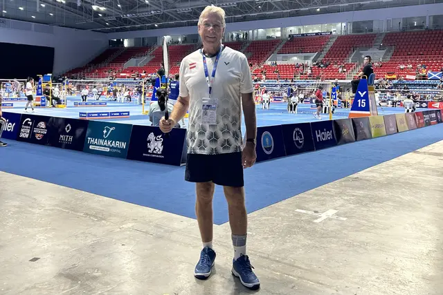 Der 73-jährige Ian Sinclair Begg bei der Senioren-Weltmeisterschaft in Thailand.  | Foto: Begg