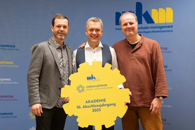 Mag. Bernhard Putz, Johannes Demuth, Friedrich Kircher | Foto: MKM NÖ