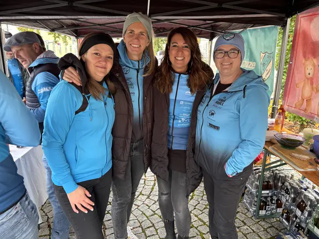 Claudia, Nadine, Doris und Sabine. | Foto: Ta