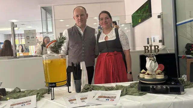 Eine Foto-Impressionen von der "BerufsInfoBörse" ( kurz: BIB) im Lungau im Haus für Wirtschaft, Arbeit und Bildung, am 17. Oktober 2025. | Foto: pjw