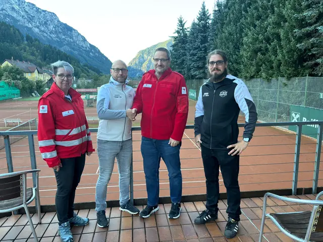 Der TSV Eisenerz hat kürzlich eine Spende über 500 Euro an die Team Österreich Tafel des Roten Kreuzes übergeben. | Foto: TSV Eisenerz