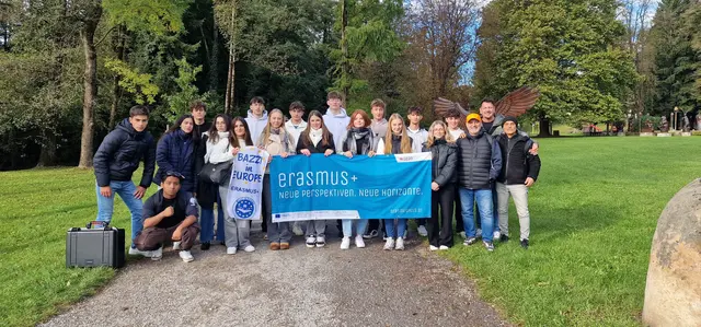 Acht Mailänder HTL-Schüler trafen auf die 3IB-Klasse der BHAK/BHS Voitsberg | Foto: BHAK/BHAS Voitsberg