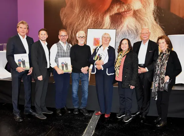 Die Gewinner mit Christoph Mayer, Rita Nitsch, Karlheinz und Agnes Essl
