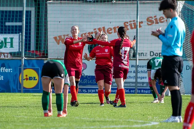 Riesenjubel beim SC Herzogenburg – Gertrud Sensoy bringt die Stiftstädterinnen mit 1:0 in Front! | Foto: Thomas Navratil