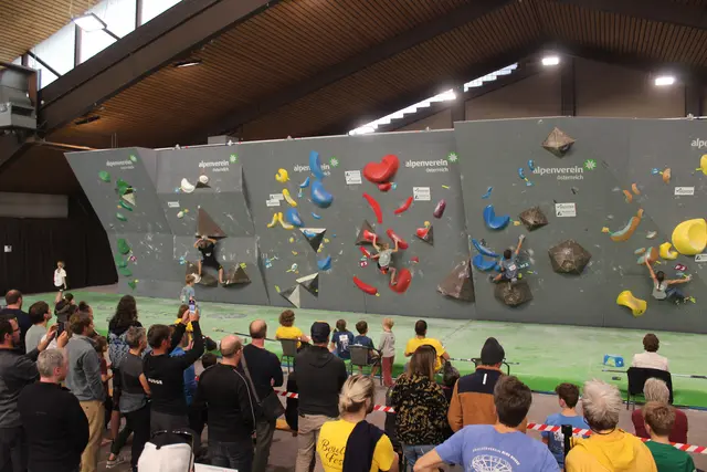 Das Boulderfestival Schladming-Dachstein wurde zum zweiten Mal ausgetragen. | Foto: Elisa Schütz