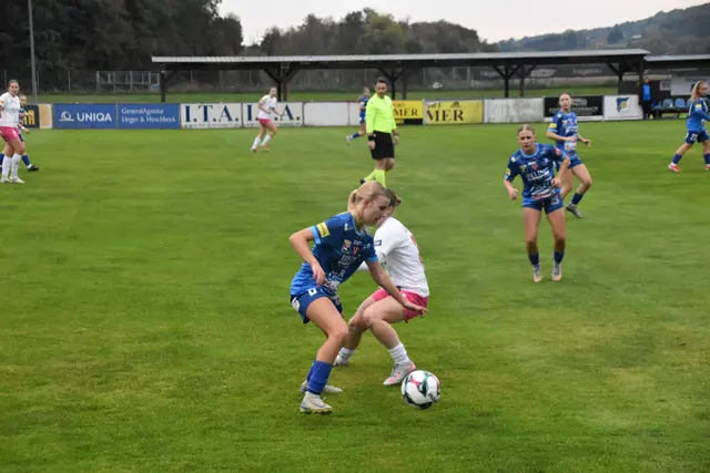 Valentina Konrad und ihre Teamkolleginnen zeigten eine starke Leistung gegen die routinierten Neulengbacherinnen. | Foto: Michael Strini