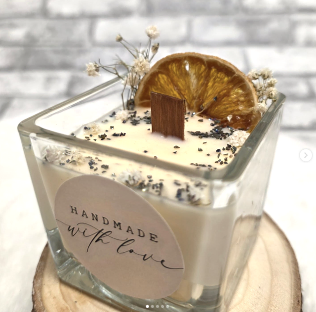 Handgemachte Duftkerze von "Geschenke mit Seele". | Foto: Geschenke mit Seele