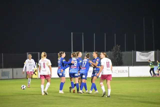 Freude über den Ausgleich binnen zwei Minuten nach einem 1:3-Rückstand bei den Südburgenländerinnen. | Foto: Michael Strini